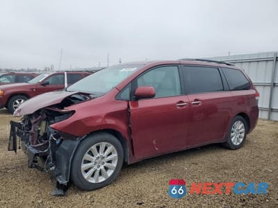 2014 TOYOTA SIENNA XLE 5TDDK3DCXES072488 - główne zdjęcie licytacji z USA - miniatura