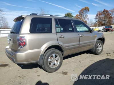 Trzecie zdjęcie samochodu z tyłu: 2007 HONDA PILOT EX VIN:2HKYF18467H529254 - miniatura