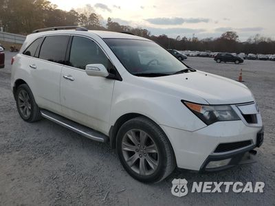 Czwarte zdjęcie samochodu z boku: 2012 ACURA MDX ADVANCE VIN:2HNYD2H89CH550613 - miniatura