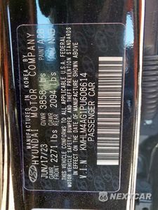 Zdjęcie 13 z 16 samochodu: 2023 HYUNDAI ELANTRA SEL VIN:KMHLM4AG1PU608614 - miniatura