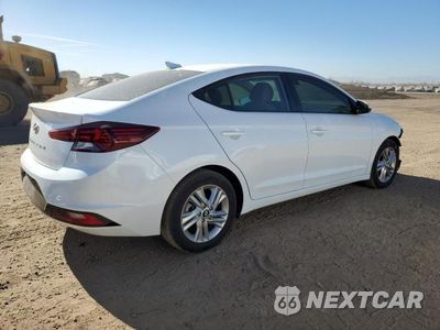 Trzecie zdjęcie samochodu z tyłu: 2019 HYUNDAI ELANTRA SEL VIN:5NPD84LF0KH414662 - miniatura