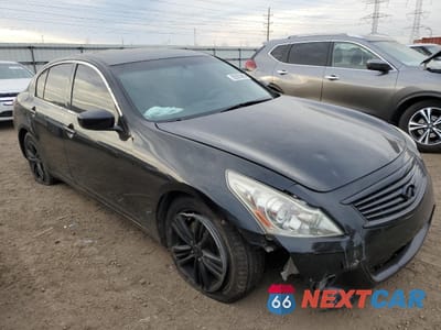 Czwarte zdjęcie samochodu z boku: 2011 INFINITI G37 VIN:JN1CV6AR1BM356549 - miniatura