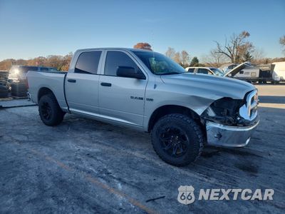 Czwarte zdjęcie samochodu z boku: 2010 DODGE RAM 1500 VIN:1D7RV1CT2AS192666 - miniatura