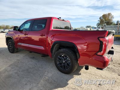Drugie zdjęcie samochodu z przodu: 2025 TOYOTA TUNDRA CREWMAX PLATINUM VIN:5TFNC5DB5SX109344 - miniatura