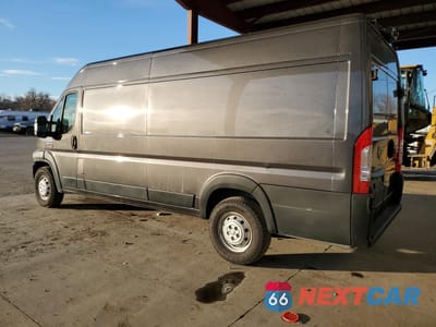 Drugie zdjęcie samochodu z przodu: 2022 RAM PROMASTER DELIVERY VAN VIN:3C6MRVJG3NE120798 - miniatura