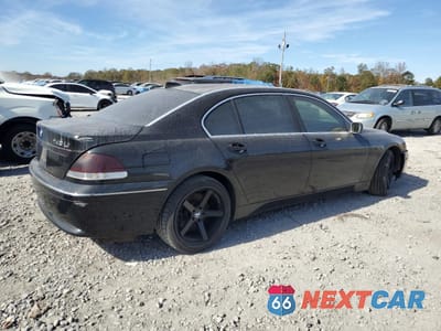 Trzecie zdjęcie samochodu z tyłu: 2005 BMW 745 LI VIN:WBAGN63505DS60406 - miniatura