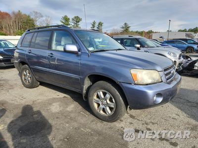 Czwarte zdjęcie samochodu z boku: 2006 TOYOTA HIGHLANDER LIMITED VIN:JTEEP21AX60177650 - miniatura