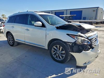 Czwarte zdjęcie samochodu z boku: 2014 INFINITI QX60 VIN:5N1AL0MM8EC539900 - miniatura