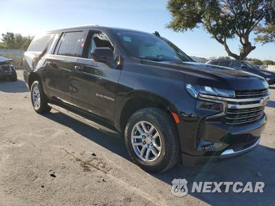 Czwarte zdjęcie samochodu z boku: 2021 CHEVROLET SUBURBAN C1500 LT VIN:1GNSCCKD2MR263293 - miniatura