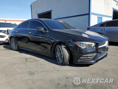 Czwarte zdjęcie samochodu z boku: 2021 MERCEDES-BENZ CLA 250 VIN:W1K5J4GB8MN190775 - miniatura