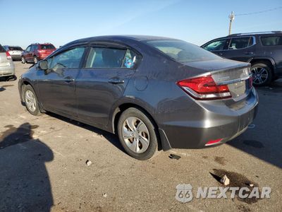 Drugie zdjęcie samochodu z przodu: 2013 HONDA CIVIC LX VIN:19XFB2F57DE001078 - miniatura