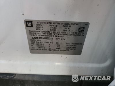 Zdjęcie 13 z 15 samochodu: 2018 CHEVROLET EQUINOX LT VIN:2GNAXSEV4J6235288 - miniatura