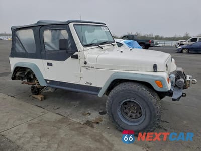Czwarte zdjęcie samochodu z boku: 1997 JEEP WRANGLER / TJ SPORT VIN:1J4FY19S3VP521333 - miniatura