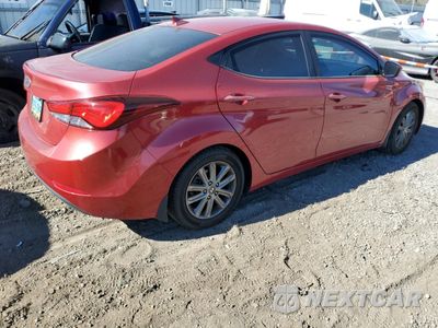 Trzecie zdjęcie samochodu z tyłu: 2016 HYUNDAI ELANTRA SE VIN:KMHDH4AE6GU489532 - miniatura