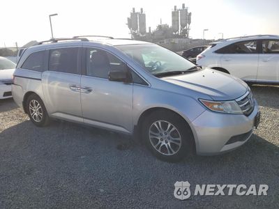 Czwarte zdjęcie samochodu z boku: 2012 HONDA ODYSSEY EXL VIN:5FNRL5H65CB039919 - miniatura