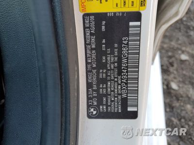 Zdjęcie 12 z 14 samochodu: 2006 BMW X3 3.0I VIN:WBXPA93476WG86743 - miniatura