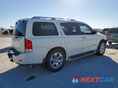 Trzecie zdjęcie samochodu z tyłu: 2011 NISSAN ARMADA PLATINUM VIN:5N1BA0NF6BN620680 - miniatura