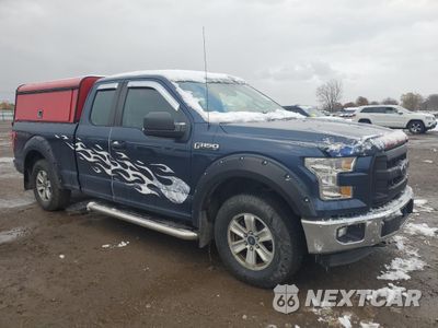Czwarte zdjęcie samochodu z boku: 2016 FORD F150 SUPER CAB VIN:1FTEX1EP1GFB52079 - miniatura