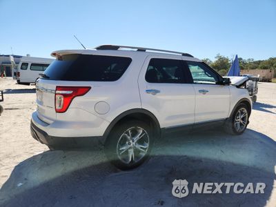 Trzecie zdjęcie samochodu z tyłu: 2013 FORD EXPLORER LIMITED VIN:1FM5K7F84DGA57901 - miniatura