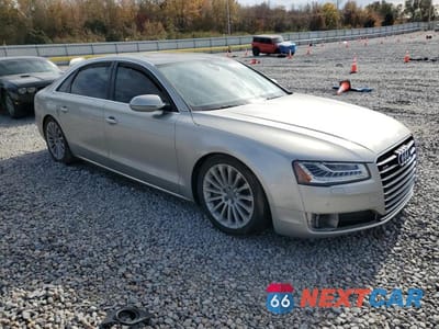Czwarte zdjęcie samochodu z boku: 2015 AUDI A8 L TDI QUATTRO VIN:WAU3MAFD1FN022583 - miniatura