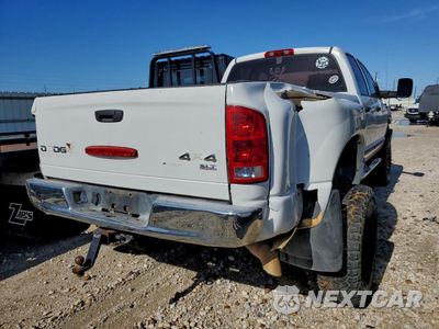 Trzecie zdjęcie samochodu z tyłu: 2004 DODGE RAM 3500 ST VIN:3D7MU48CX4G247769 - miniatura
