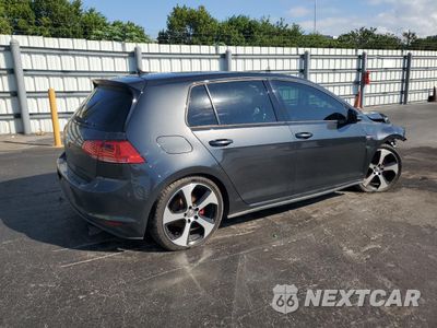 Trzecie zdjęcie samochodu z tyłu: 2017 VOLKSWAGEN GTI S VIN:3VW5T7AU9HM047573 - miniatura