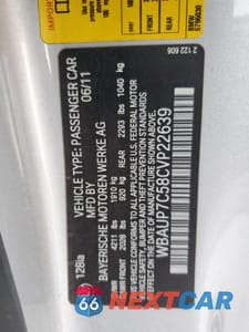 Zdjęcie 13 z 13 samochodu: 2012 BMW 128 I VIN:WBAUP7C58CVP22639 - miniatura