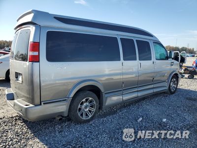 Trzecie zdjęcie samochodu z tyłu: 2017 CHEVROLET EXPRESS G2500 VIN:1GCWGBFG1H1289756 - miniatura