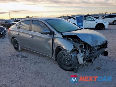 Czwarte zdjęcie samochodu z boku: 2014 NISSAN SENTRA S VIN:3N1AB7AP0EL622548 - miniatura