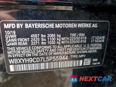 Zdjęcie 13 z 13 samochodu: 2020 BMW X2 SDRIVE28I VIN:WBXYH9C07L5P55944 - miniatura
