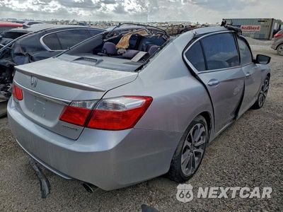 Trzecie zdjęcie samochodu z tyłu: 2015 HONDA ACCORD SPORT VIN:1HGCR2F50FA095942 - miniatura