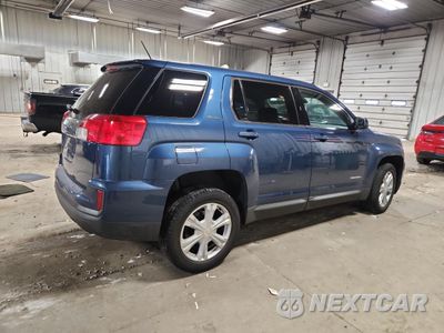 Trzecie zdjęcie samochodu z tyłu: 2017 GMC TERRAIN SLE VIN:2GKALMEK7H6198595 - miniatura