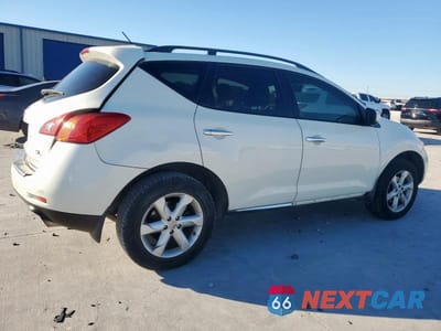 Trzecie zdjęcie samochodu z tyłu: 2010 NISSAN MURANO S VIN:JN8AZ1MU6AW004683 - miniatura