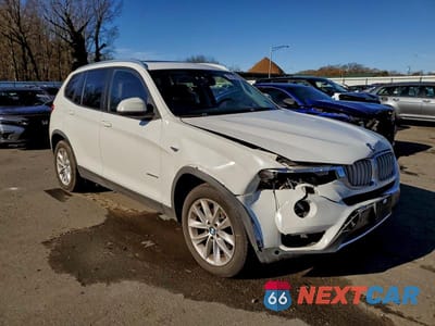 Czwarte zdjęcie samochodu z boku: 2017 BMW X3 XDRIVE28I VIN:5UXWX9C52H0T13689 - miniatura