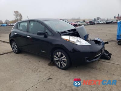 Czwarte zdjęcie samochodu z boku: 2016 NISSAN LEAF SV VIN:1N4BZ0CPXGC308461 - miniatura
