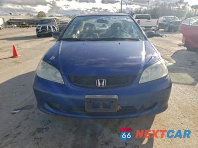 Piąte zdjęcie samochodu w środku: 2005 HONDA CIVIC DX VP VIN:1HGEM22155L038665 - miniatura