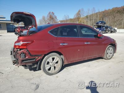 Trzecie zdjęcie samochodu z tyłu: 2019 NISSAN SENTRA S VIN:3N1AB7AP5KY344437 - miniatura