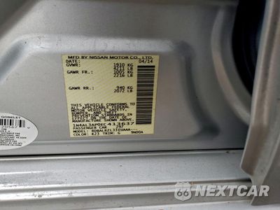 Zdjęcie 12 z 12 samochodu: 2014 NISSAN ALTIMA 2.5 VIN:1N4AL3AP0EC413637 - miniatura