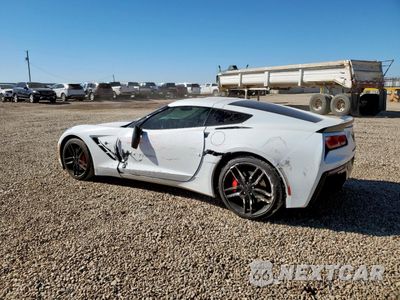 Drugie zdjęcie samochodu z przodu: 2017 CHEVROLET CORVETTE STINGRAY Z51 2LT VIN:1G1YK2D72H5117523 - miniatura