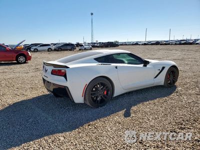 Trzecie zdjęcie samochodu z tyłu: 2017 CHEVROLET CORVETTE STINGRAY Z51 2LT VIN:1G1YK2D72H5117523 - miniatura
