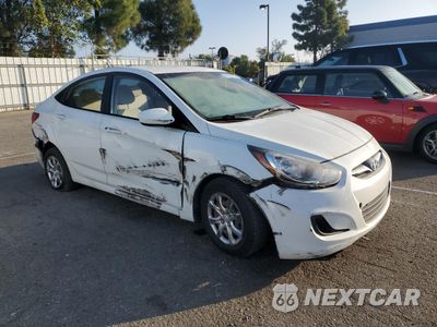 Czwarte zdjęcie samochodu z boku: 2013 HYUNDAI ACCENT GLS VIN:KMHCT4AE6DU537794 - miniatura