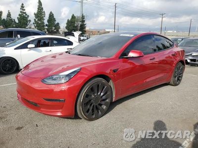 2021 TESLA MODEL 3 5YJ3E1ECXMF097321 - główne zdjęcie licytacji z USA - miniatura