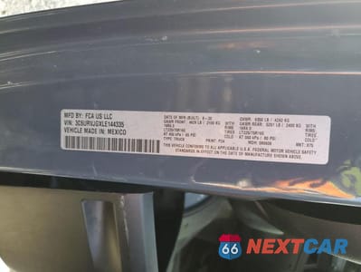 Zdjęcie 12 z 12 samochodu: 2020 RAM PROMASTER DELIVERY VAN VIN:3C6URVJGXLE144335 - miniatura