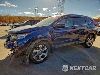 2017 HONDA CR-V EX 5J6RW2H51HL075974 - główne zdjęcie licytacji z USA - miniatura