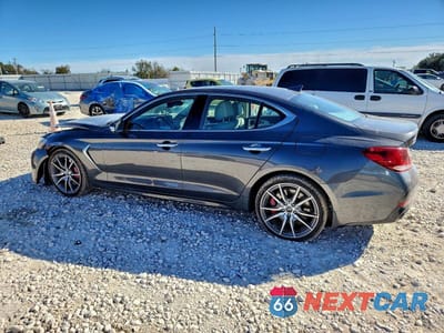 Drugie zdjęcie samochodu z przodu: 2019 GENESIS G70 VIN:KMTG34LE0KU034585 - miniatura