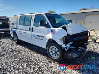Czwarte zdjęcie samochodu z boku: 2012 CHEVROLET EXPRESS G1500 VIN:1GCSGAFX8C1154419 - miniatura