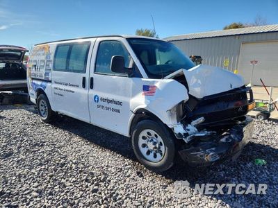 Czwarte zdjęcie samochodu z boku: 2012 CHEVROLET EXPRESS G1500 VIN:1GCSGAFX8C1154419 - miniatura