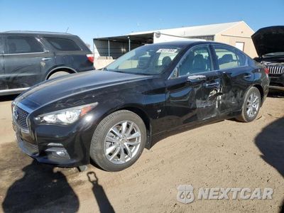 2015 INFINITI Q50 BASE JN1BV7AR1FM406146 - główne zdjęcie licytacji z USA - miniatura