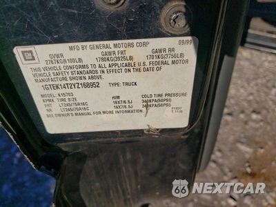 Zdjęcie 12 z 14 samochodu: 2000 GMC NEW SIERRA K1500 VIN:1GTEK14T2YZ168952 - miniatura