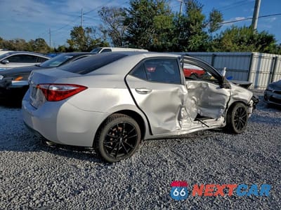 Trzecie zdjęcie samochodu z tyłu: 2016 TOYOTA COROLLA L VIN:2T1BURHE3GC669610 - miniatura